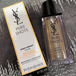 イヴサンローランボーテ(Yves Saint Laurent Beaute)のYSL／美品 ピュアショットナイトセラム 30ml(美容液)