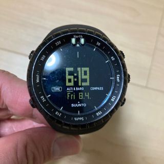 スント(SUUNTO)のSuunto core 黒(腕時計(デジタル))