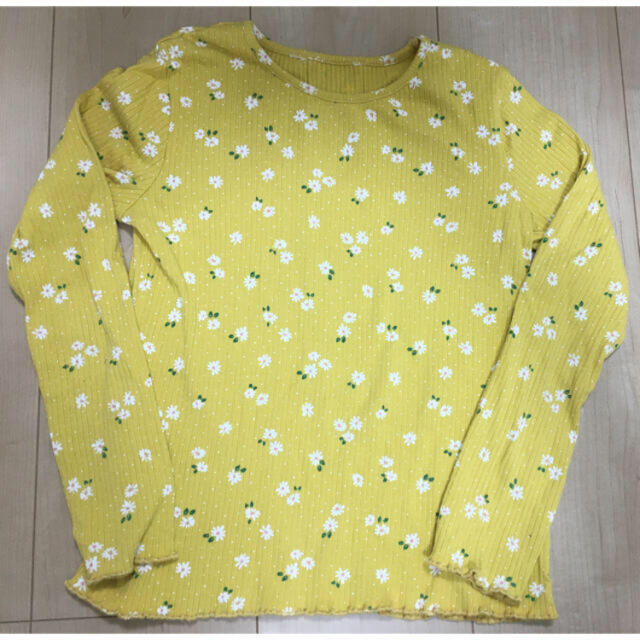 H&M(エイチアンドエム)のロンティー　セット キッズ/ベビー/マタニティのキッズ服女の子用(90cm~)(Tシャツ/カットソー)の商品写真