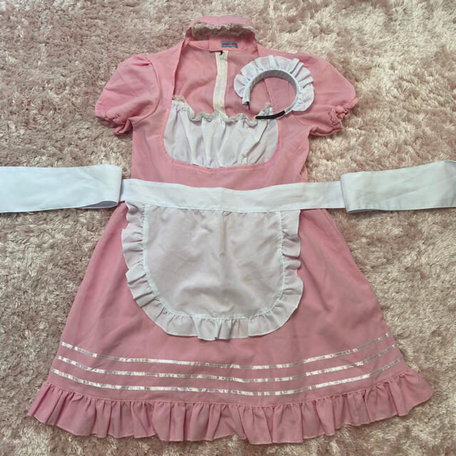 BODYLINE(ボディライン)のピンク メイド コスプレ  エンタメ/ホビーのコスプレ(衣装)の商品写真