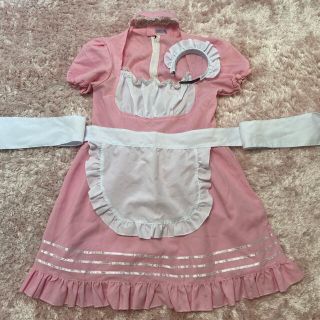 ボディライン(BODYLINE)のピンク メイド コスプレ (衣装)