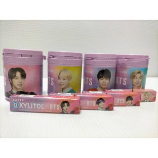 ボウダンショウネンダン(防弾少年団(BTS))のBTS キシリトールガムボトル 4種セット おまけ付き(菓子/デザート)