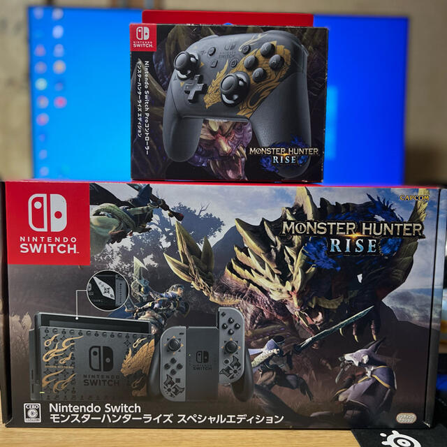 【新品未使用】Switch モンスターハンターライズスペシャルエディション通常版色