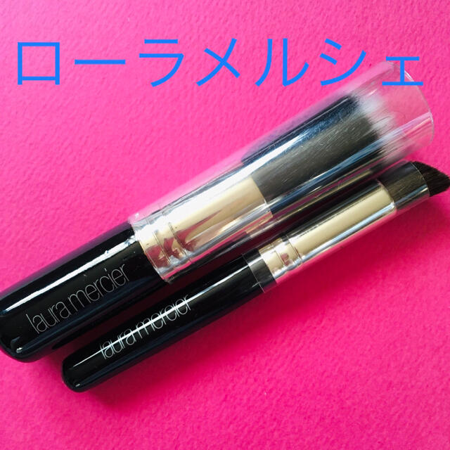 laura mercier(ローラメルシエ)の【新品】ローラメルシェ　メイクブラシ コスメ/美容のメイク道具/ケアグッズ(チーク/フェイスブラシ)の商品写真