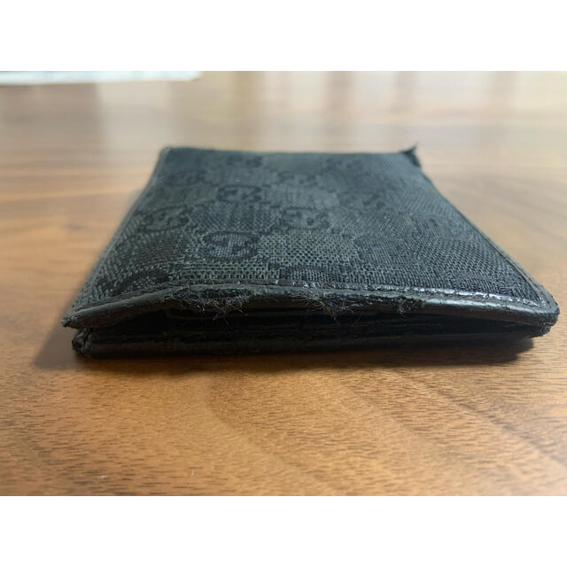 Gucci(グッチ)のGUCCI グッチ 財布 二つ折り財布 黒 モノグラム メンズのファッション小物(折り財布)の商品写真