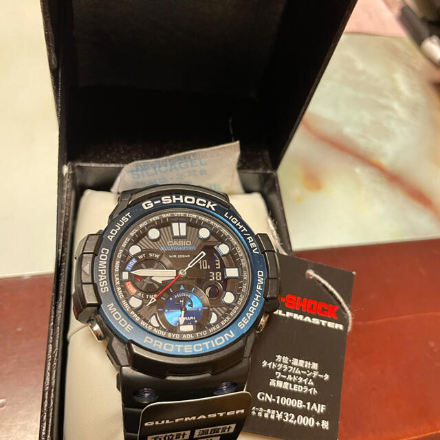 G-SHOCK(ジーショック)のCASIO G-SHOCK GN-1000B-1 メンズの時計(腕時計(アナログ))の商品写真