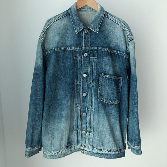 L'Appartement DEUXIEME CLASSE(アパルトモンドゥーズィエムクラス)のSTAMMBAUM シュタンバウム　OVERSIZE DENIM JACKET レディースのジャケット/アウター(Gジャン/デニムジャケット)の商品写真