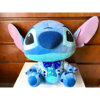 スティッチ(STITCH)のお値下げ！【新品】Disney ディズニー スティッチ ビッグぬいぐるみ(キャラクターグッズ)