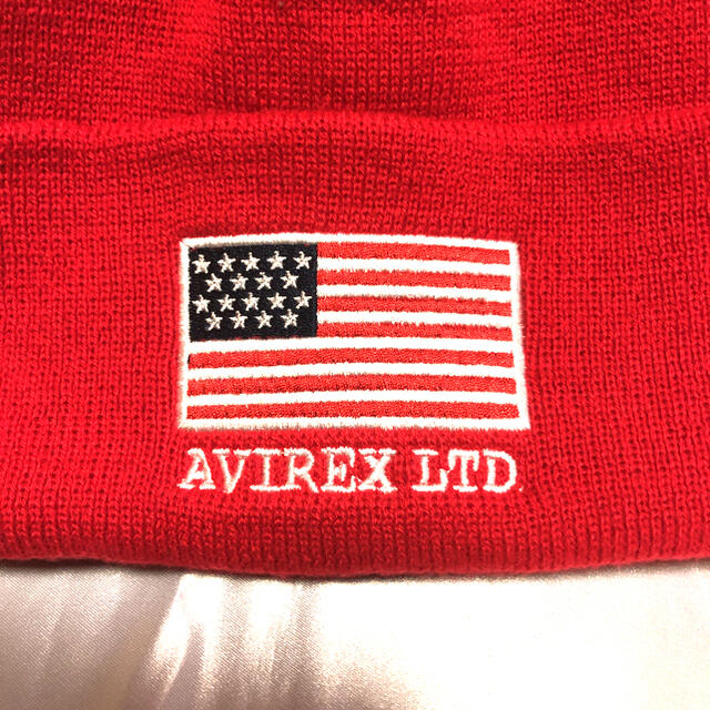 AVIREX(アヴィレックス)のAVIREX ニット メンズの帽子(ニット帽/ビーニー)の商品写真