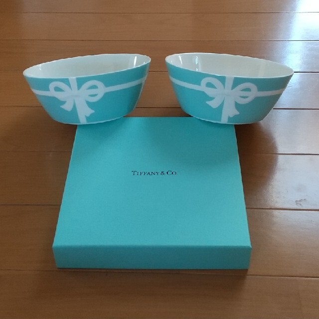 ティファニー　【値下げ】TIFFANY　ブルーボックス　ボウル　袋付き