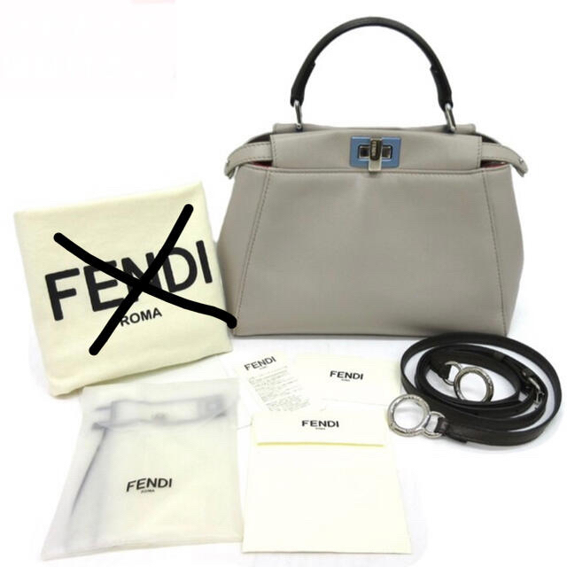 セール 登場から人気沸騰 FENDI - 美品レアカラー ミニピーカブー