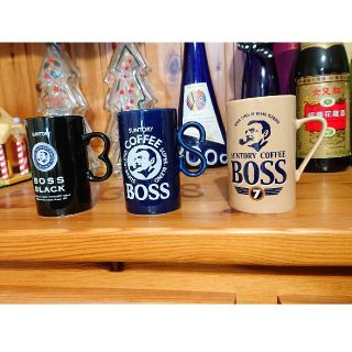 ボス(BOSS)のSUNTORY BOSS マグカップ ３個セット ボス(ノベルティグッズ)