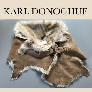 ハンキュウヒャッカテン(阪急百貨店)のKARL DONOGHUE ムートン　ケープ(毛皮/ファーコート)