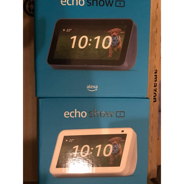 ECHO(エコー)のEcho Show 5 第2世代 スマートディスプレイ with Alexa×2 スマホ/家電/カメラのオーディオ機器(スピーカー)の商品写真