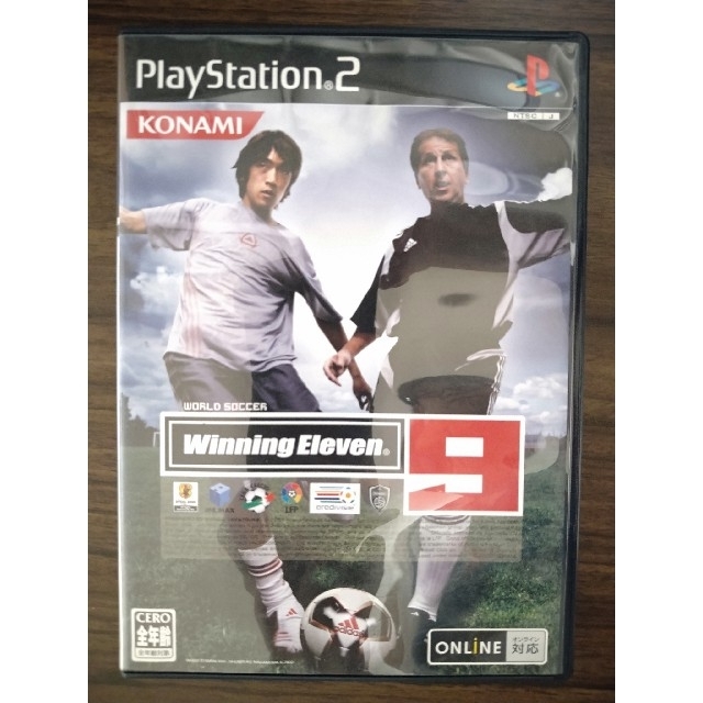 KONAMI(コナミ)のワールドサッカーウイニングイレブン9 PS2 エンタメ/ホビーのゲームソフト/ゲーム機本体(その他)の商品写真