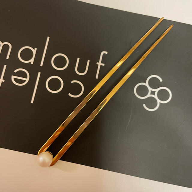 ご専用Colette Malouf✦Pearl Hairpin gold