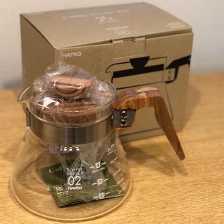 ハリオ(HARIO)のHARIO ｺｰﾋｰｻｰﾊﾞｰ（4cup）オリーブウッド　(その他)