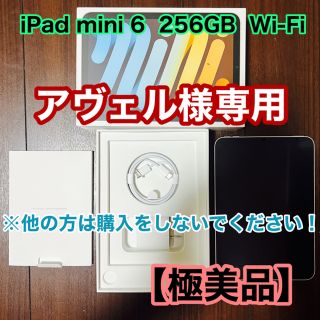 アップル(Apple)のiPad mini 6 256GB Wi-Fi  【極美品】スターライト(タブレット)