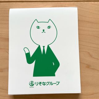 【限定品】りそにゃ　メモ帳(ノベルティグッズ)