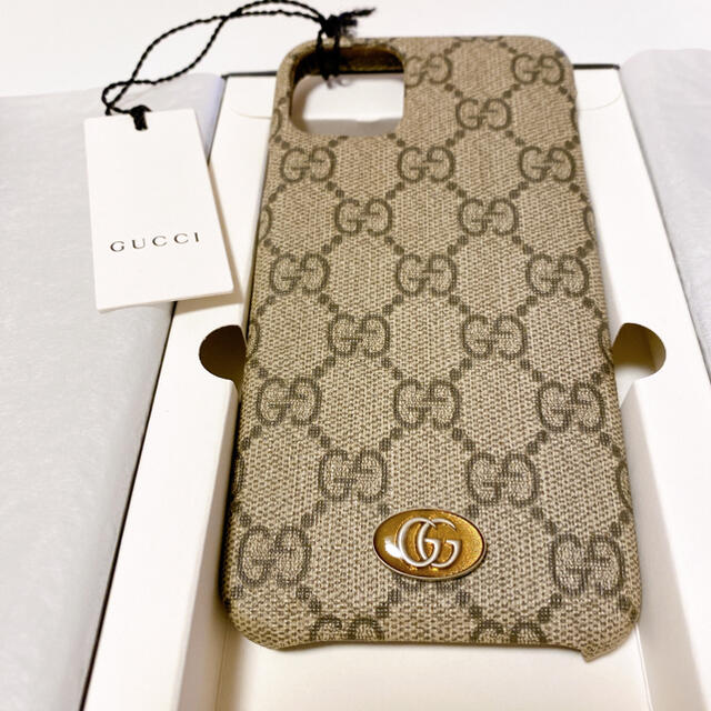 Gucci(グッチ)のGUCCI iPhone11proMAX用ケース スマホ/家電/カメラのスマホアクセサリー(iPhoneケース)の商品写真