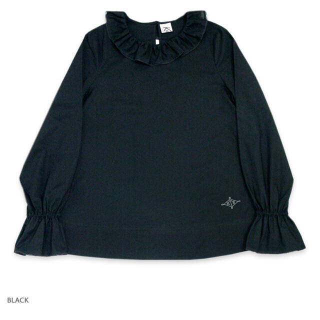 Katie(ケイティー)の未使用 katie NO COUNTRY pierrot blouse ブラック レディースのトップス(シャツ/ブラウス(長袖/七分))の商品写真