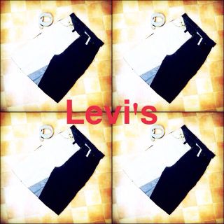 リーバイス(Levi's)の166☆Levi'sクレイジーカラー(ひざ丈スカート)