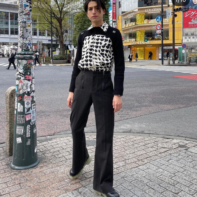 ACNE STUDIOS フレアパンツ 44 kemio着用 ACNE STUDIOS フレアパンツ 44 kemio着用
