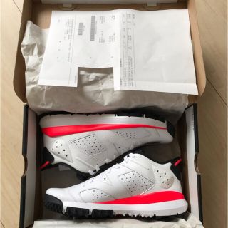 NIKE   NIKE AIR JORDAN 6 RETRO GOLF .5 ジョーダンの通販 by