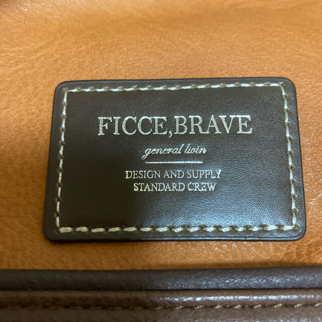 FICCE(フィッチェ)のFicce Brave フィセブレイブ　カバン（新品未使用） メンズのバッグ(セカンドバッグ/クラッチバッグ)の商品写真