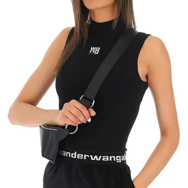 Alexander Wang(アレキサンダーワン)のalexanderwang FOUNDATION BODYCON MUSCLE レディースのトップス(Tシャツ(半袖/袖なし))の商品写真