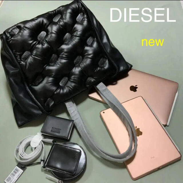 DIESEL - 上質で洗練されたデザイン　DIESEL  DUKKA トートバック　ブラック