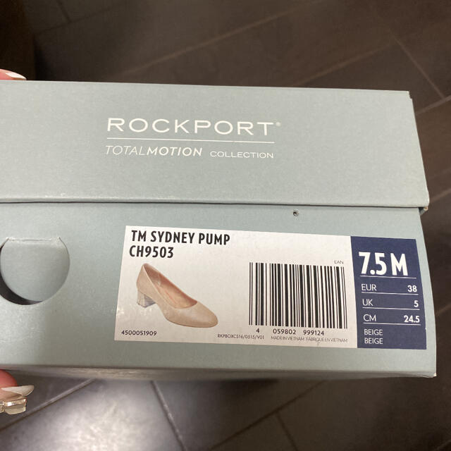 ROCKPORT(ロックポート)の値下/新品/箱付　ロックポート/トータルモーション シドニー パンプス 24.5 レディースの靴/シューズ(ハイヒール/パンプス)の商品写真