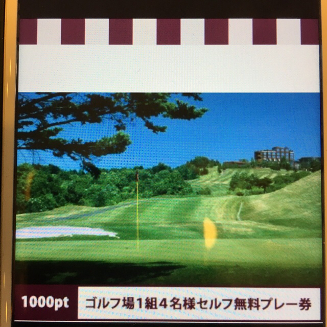 シャトレーゼゴルフ☆ゴルフ場1組4名迄のセルフ無料プレー券