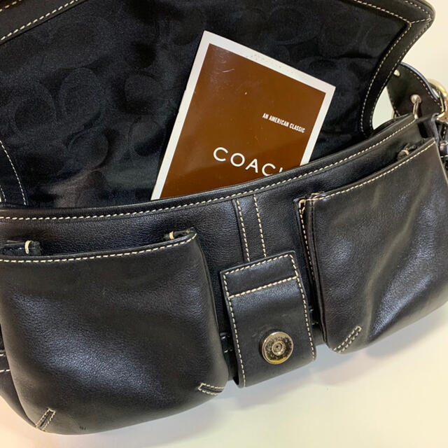 COACH - 【極美品】COACH コーチ ショルダーバッグ3653 ブラック