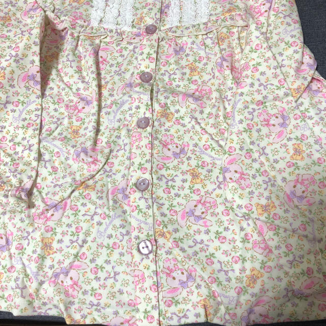 サンリオ(サンリオ)のぼんぼんりぼん　パジャマ　140 キッズ/ベビー/マタニティのキッズ服女の子用(90cm~)(パジャマ)の商品写真