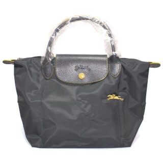 ロンシャン(LONGCHAMP)のロンシャン クラブ　ハンドバッグS　ガンメタル　新品(ハンドバッグ)