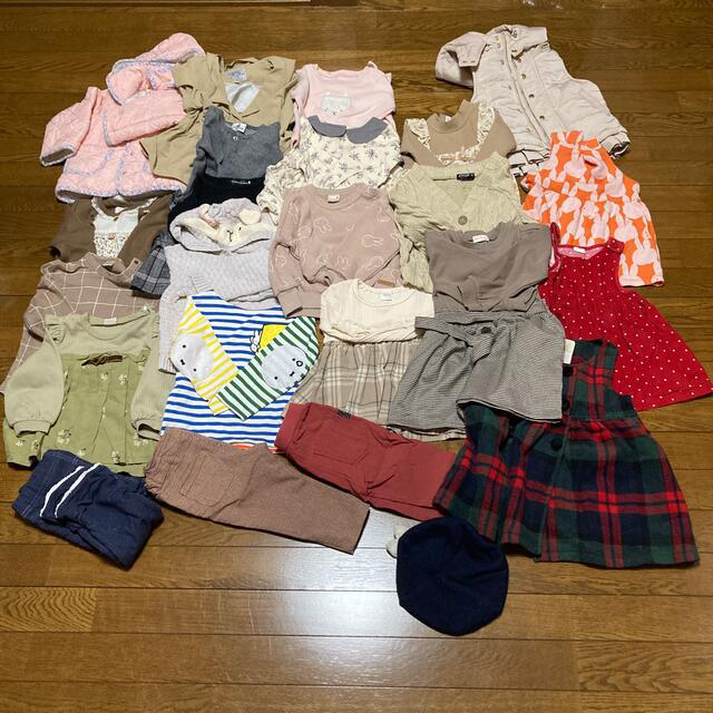 子供服 リュック まとめ売り 秋冬 女の子 90 95 ミッフィー - Tシャツ