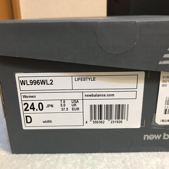 New Balance(ニューバランス)のニューバランス　WL996 24 レディースの靴/シューズ(スニーカー)の商品写真