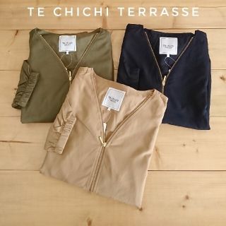 テチチ(Techichi)のTe chichi テチチ★ノーカラー ジャケット ブルゾン(ノーカラージャケット)