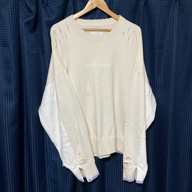 stein 2019aw OVERSIZED REBUILD SWEAT LS