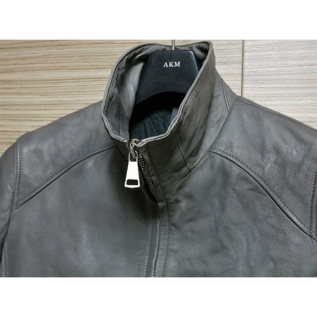 新品☆WJK 21AW 限定 スタンドカラーシングルレザーJK 新品☆WJK 21AW 限定 スタンドカラーシングルレザーJK