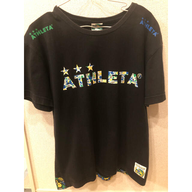 ATHLETA(アスレタ)のBRAZIL ブラジル ☆☆☆ATHLETA アスレタ Tシャツ Mサイズ メンズのトップス(Tシャツ/カットソー(半袖/袖なし))の商品写真