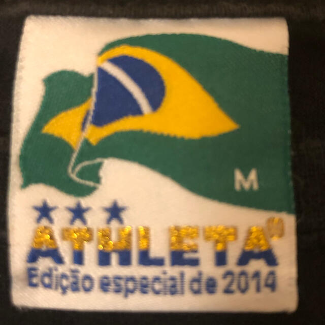 ATHLETA(アスレタ)のBRAZIL ブラジル ☆☆☆ATHLETA アスレタ Tシャツ Mサイズ メンズのトップス(Tシャツ/カットソー(半袖/袖なし))の商品写真