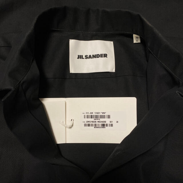 JIL SANDER 長袖 シャツ ブラック 38