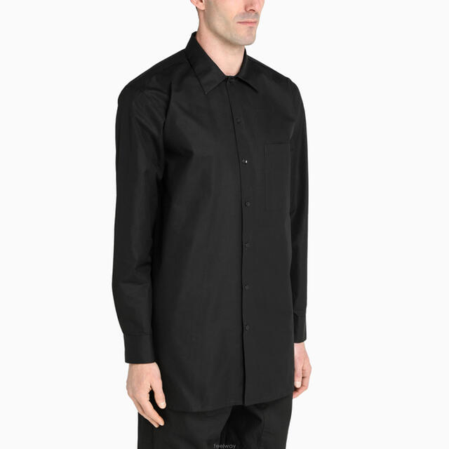 JIL SANDER - JIL SANDER 長袖 シャツ ブラック 38の通販 by T JIL SANDER - JIL SANDER 長袖 シャツ ブラック 38の通販 by T