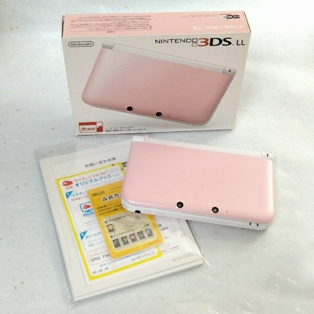 任天堂ニンテンドー3DS LL ピンク×ホワイト