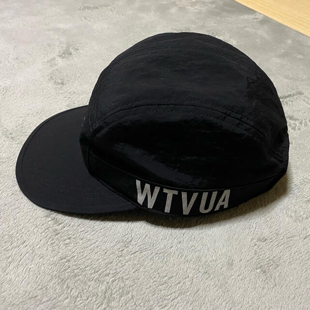 W)taps(ダブルタップス)のWTAPS T-7 01 CAP NYLON TUSSAH ブラック キャップ メンズの帽子(キャップ)の商品写真