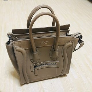セリーヌ ラゲージ ショルダーバッグ(レディース)(ベージュ系)の通販 セリーヌ ラゲージ ショルダーバッグ(レディース)(ベージュ系)の通販