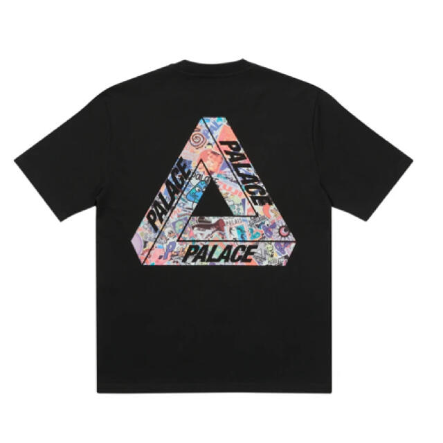 PALACE TRI-STICKER PACK TEE Black 1