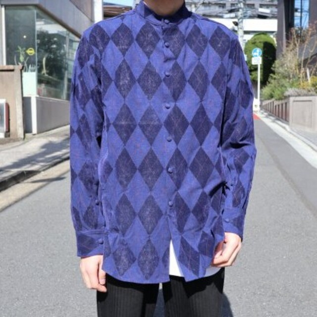 MASU 20ss ARGYLE COAT